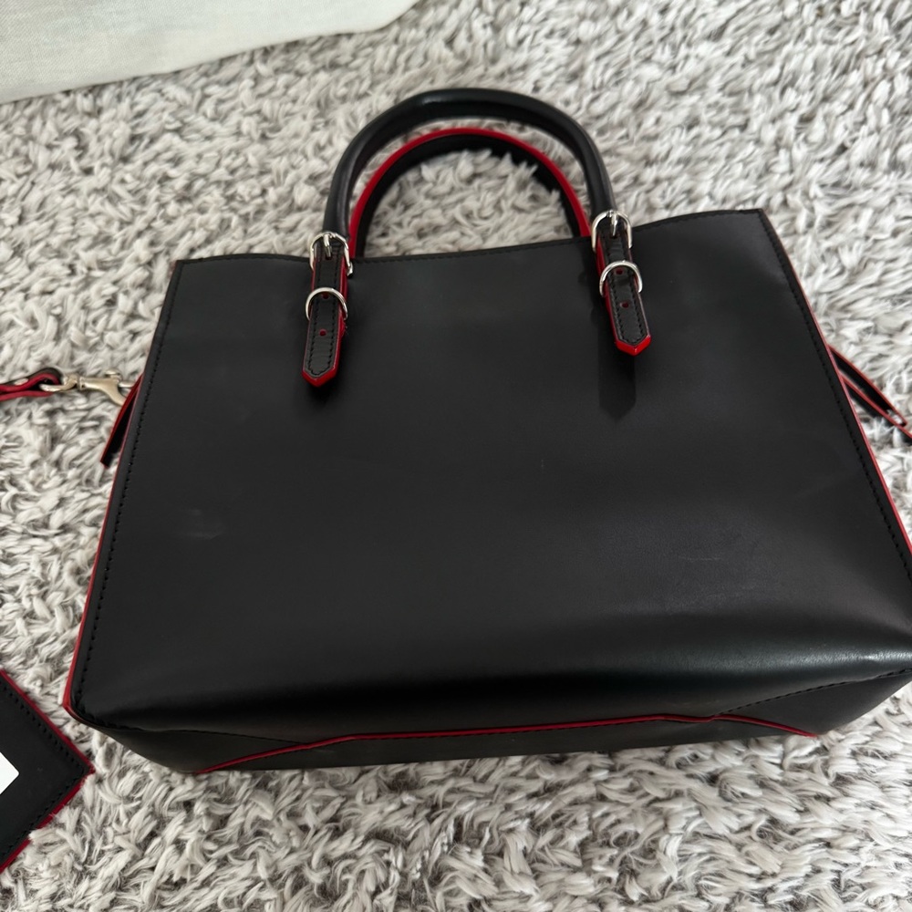 Balenciaga Black Leather Mini Papier A4 Tote - Picture 5 of 10